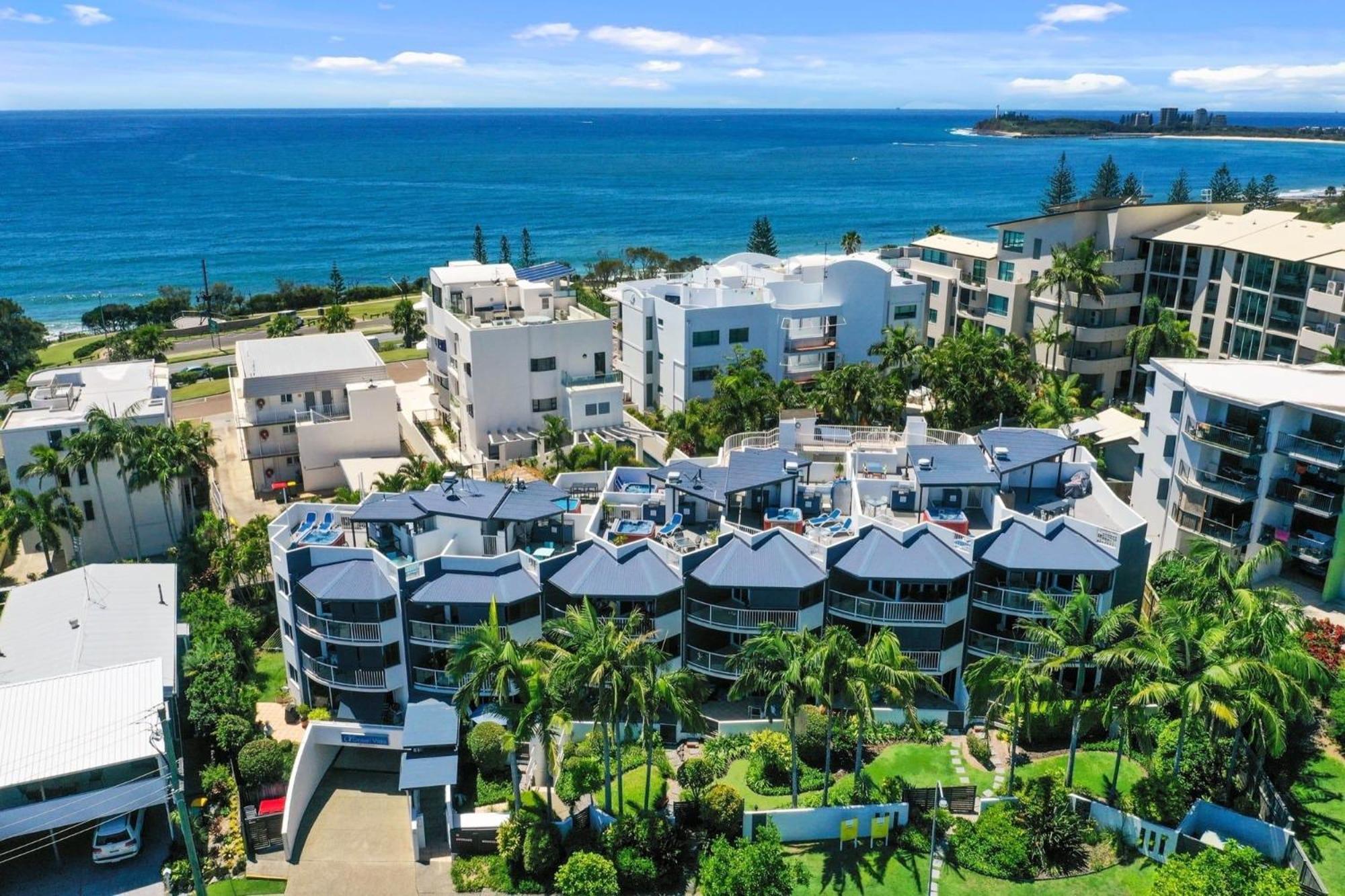 Ocean Vista On Alex Aparthotel Alexandra Headland Ngoại thất bức ảnh